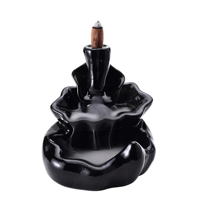 Lotus Cascade Backflow Incense Burner