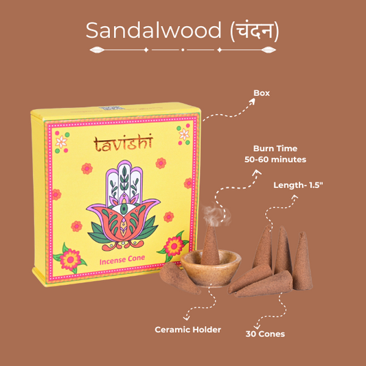 Sandalwood Dhoop Cones