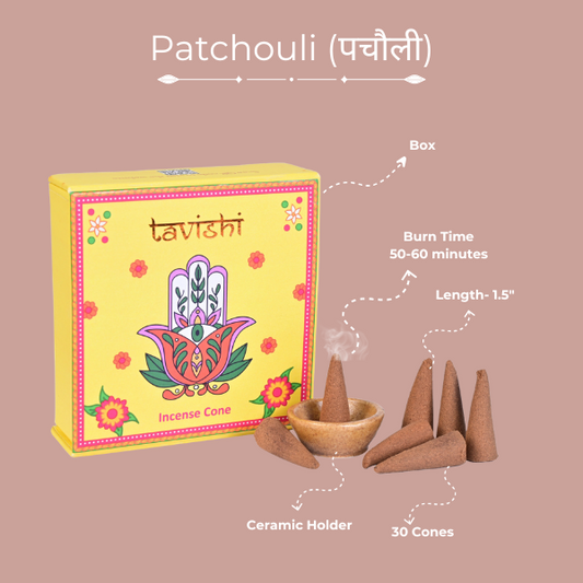 Patchouli Dhoop Cones