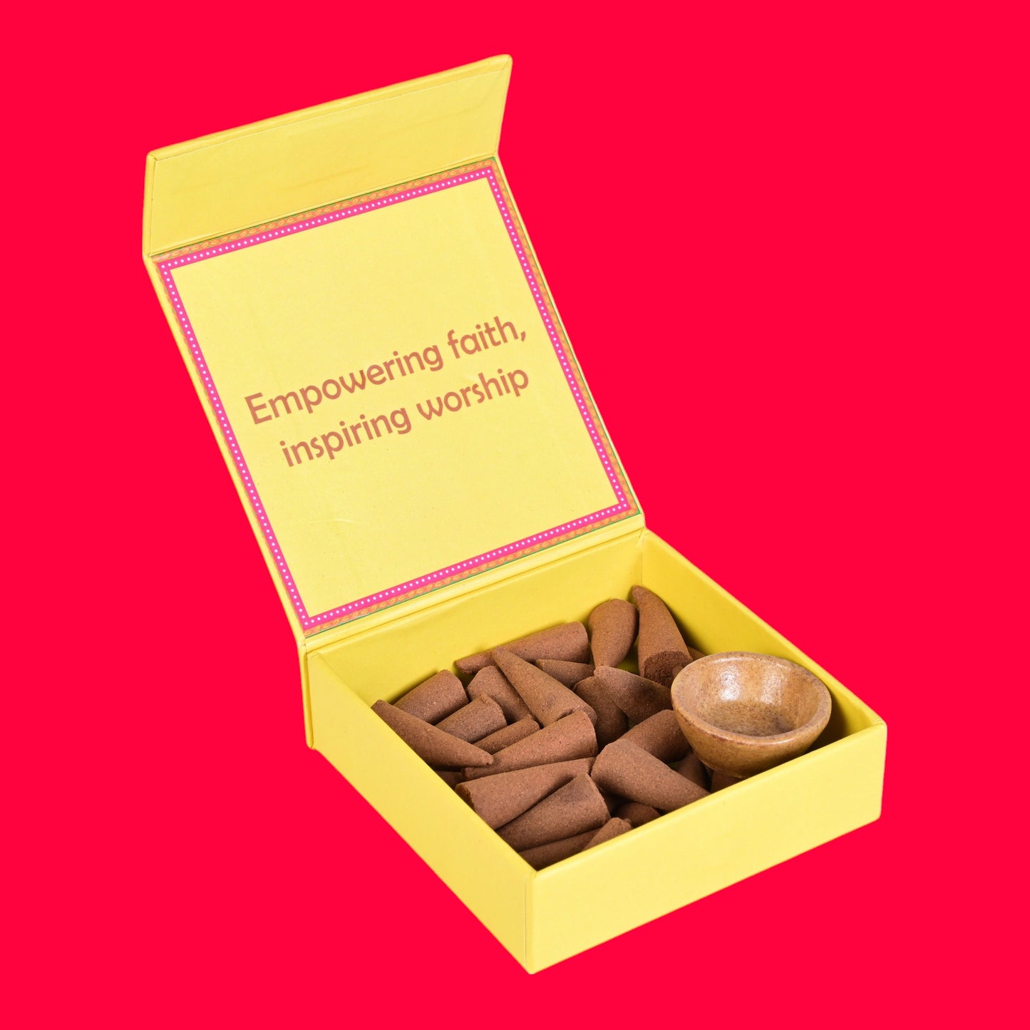 Rose Dhoop Cones