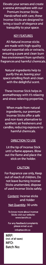 Geeli Mitti (The Scent of Earth) Incense Sticks