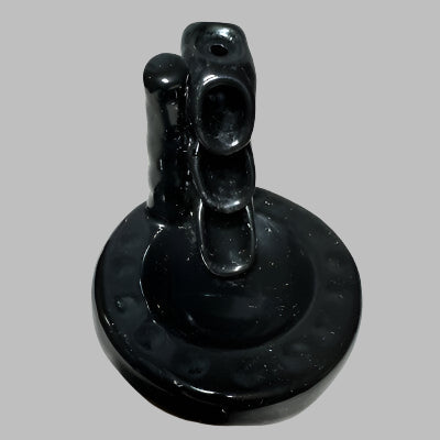 Bamboo-Style Backflow Incense Burner + 30 Incense Cones