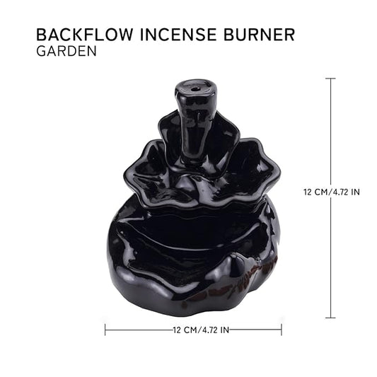 Lotus Cascade Backflow Incense Burner