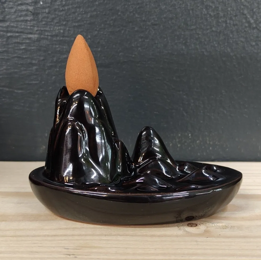 Mini Mountain Backflow Burner: Smoke Goes Down!