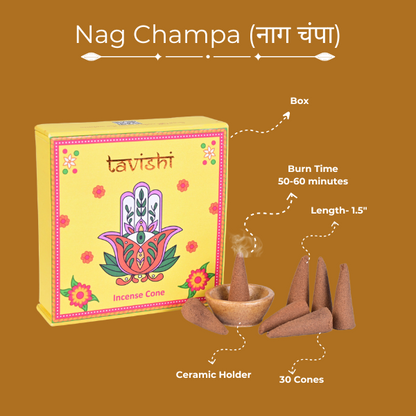 Nag Champa Dhoop Cones