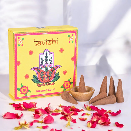 Rose Dhoop Cones