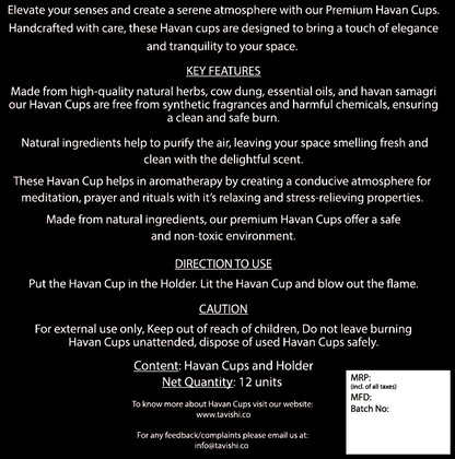 Premium Havan Cups