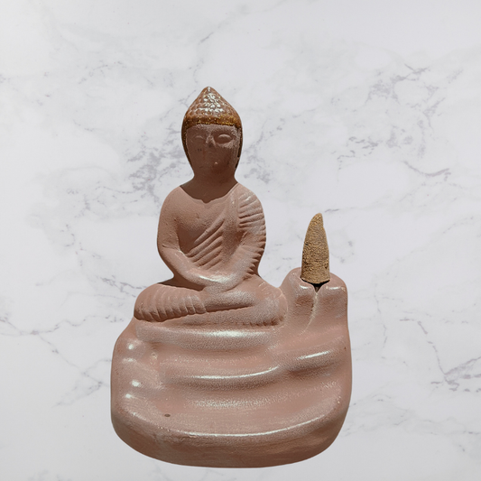 Buddha-Shaped Backflow Incense Burner