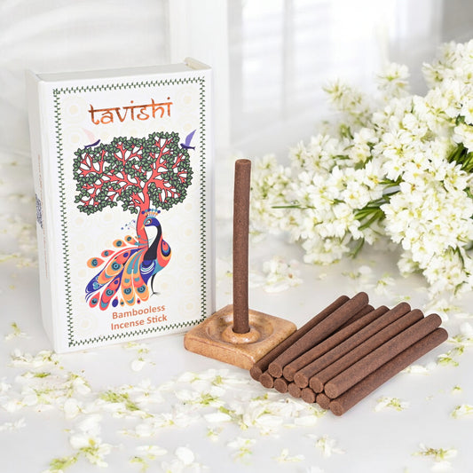 Jasmine (Mogra) Bambooless Incense Sticks